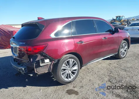 2018 Acura Mdx Technology Package Acurawatch Plus Pkg из США, поврежденный, VIN 5J8YD3H57JL000796